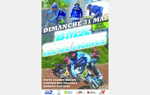 Championnat ile de France-Eragny dimanche 31 mai