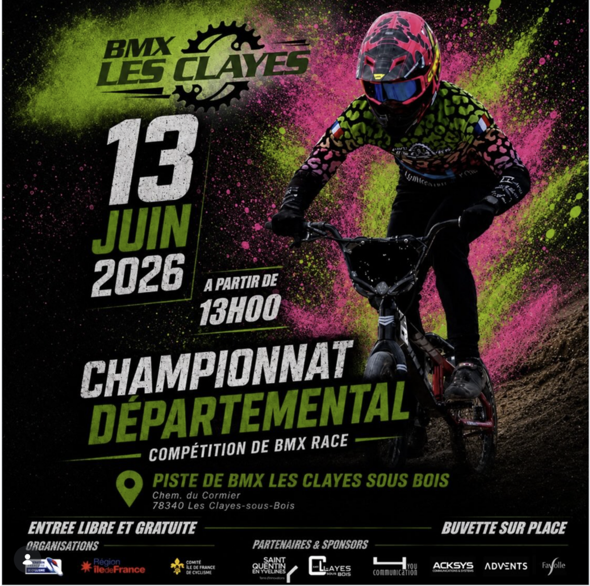 Championnat des Yvelines 2026 LES CLAYES SOUS BOIS