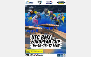 Coupe d'Europe La Chapelle St Mesmin Samedi 16 Mai matin #8 pour les Juniors et U17, Samedi 16 Mai après-midi #7 pour les H17/24