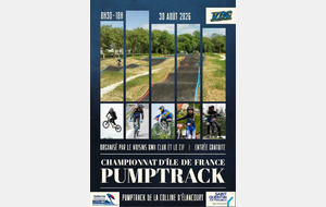 Championnats d'ile de France de Pump-track 2026
